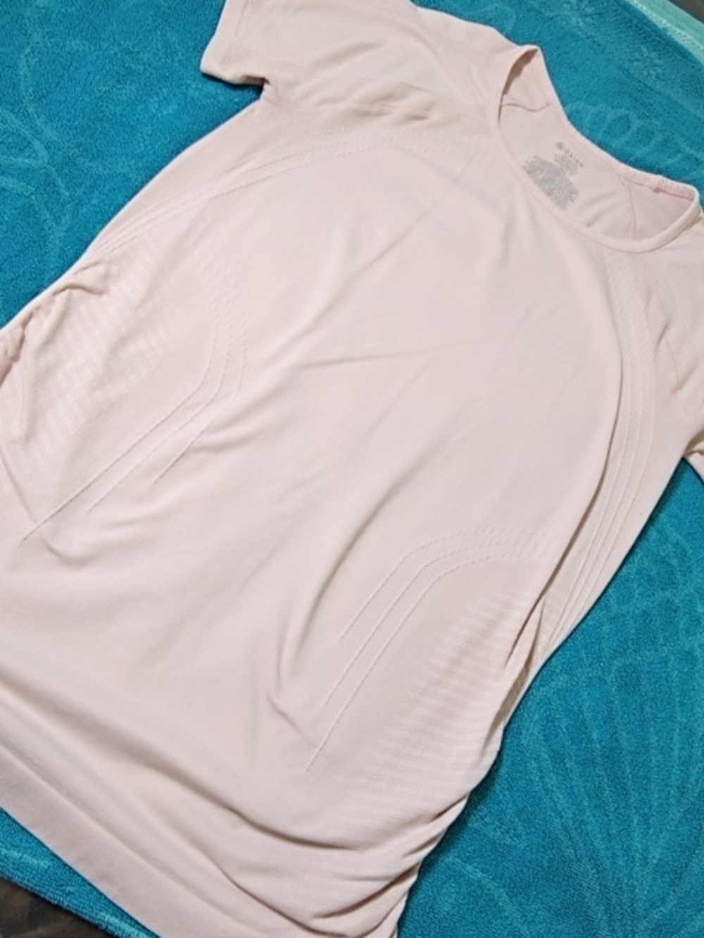 GAIAM Women's Short-Sleeve Active Tee - Pale Pink